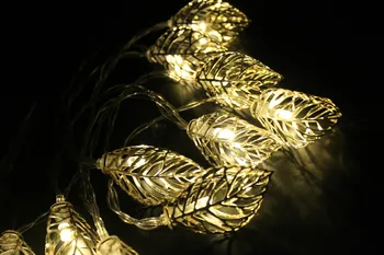 TONGER Retro iron Leaves night light 10 led 20 led string light 1.5 m battery powered romantic party decoration
TONGER Retro iron Leaves night light 10 led 20 led string light 1.5 m battery powered romantic party decoration