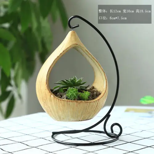 Hanging Wooden Air Plant Terrarium With Metal Stand 10cm Globe Rack Holder Round Aquarium Fish Flower Plant Vase
Hanging Wooden Air Plant Terrarium With Metal Stand 10cm Globe Rack Holder Round Aquarium Fish Flower Plant Vase