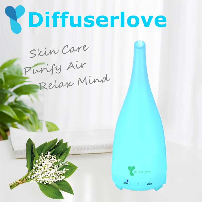 Diffuserlove 220ml Ultrasonic Air Humidifier Household Essential Oil Diffuser Aroma Diffusor Mist Maker 7 Colors LED Light
Diffuserlove 220ml Ultrasonic Air Humidifier Household Essential Oil Diffuser Aroma Diffusor Mist Maker 7 Colors LED Light