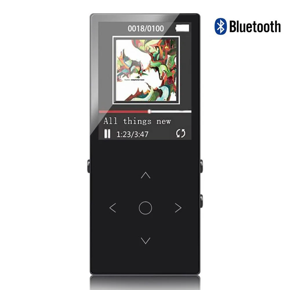Портативный металлический плеер Walkman оригинальный mp3 bluetooth 16 ГБ без потерь