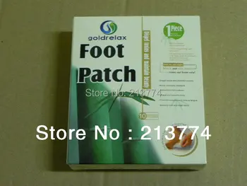 

DHL/EMS Free shipping 840set /lot (84box)Best 100% natural health care relax detox foot patch Medical Foot health care