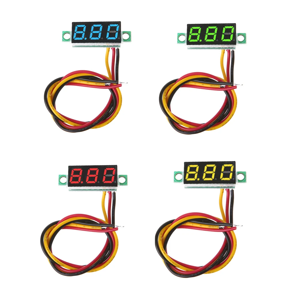 0.28 Inch Mini DC 0-100V 3 Wires LED Display Digital Voltmeter Gauge Voltage Panel Meter Detector Monitor Tools
0.28 Inch Mini DC 0-100V 3 Wires LED Display Digital Voltmeter Gauge Voltage Panel Meter Detector Monitor Tools