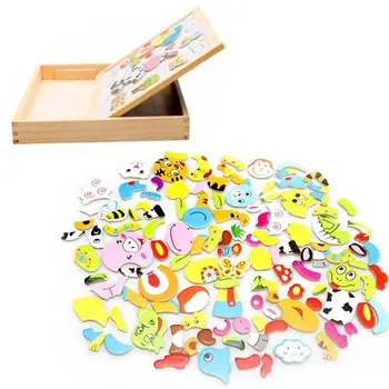 Vitoki 2 in 1 Wooden Double Side Baby Sorting/Nesting/Stacking/Drawing/Writing Board Magnetic Puzzle Game Toys Sets White/Black
Vitoki 2 in 1 Wooden Double Side Baby Sorting/Nesting/Stacking/Drawing/Writing Board Magnetic Puzzle Game Toys Sets White/Black