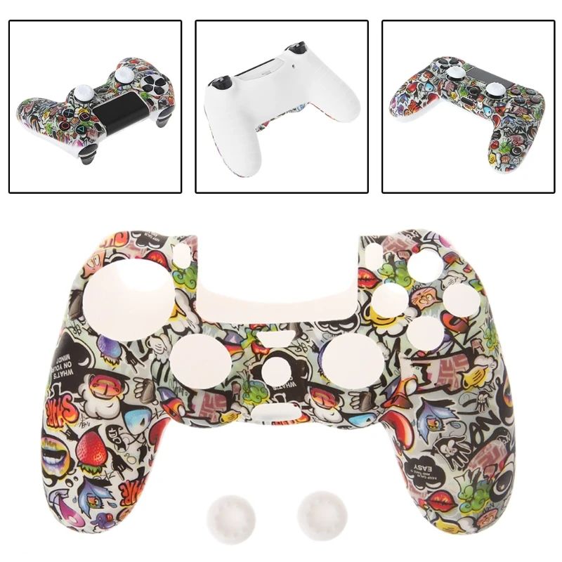 9 Styles Gamepad Controller Guards Silicone Sleeve Protective Case + 2 Grip Caps For PS4
9 Styles Gamepad Controller Guards Silicone Sleeve Protective Case + 2 Grip Caps For PS4