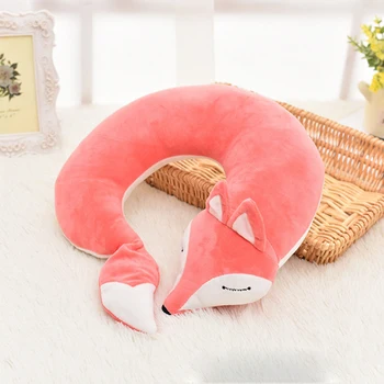 30*30*8CM Cute Fox Animal Cotton U Shaped Travel Pillow Nanoparticles Neck Car Pillows Soft Cushion Nap Pillow For Health Care
30*30*8CM Cute Fox Animal Cotton U Shaped Travel Pillow Nanoparticles Neck Car Pillows Soft Cushion Nap Pillow For Health Care