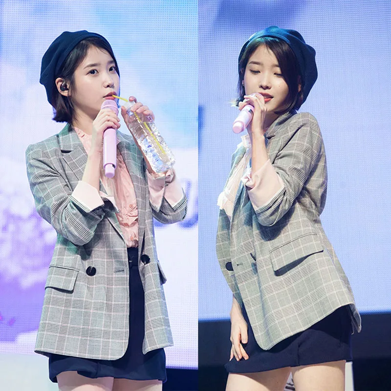 2019 women's small suit trend fashion spring and summer iu with thin section long-sleeved lattice slim small suit women's tops
2019 women's small suit trend fashion spring and summer iu with thin section long-sleeved lattice slim small suit women's tops