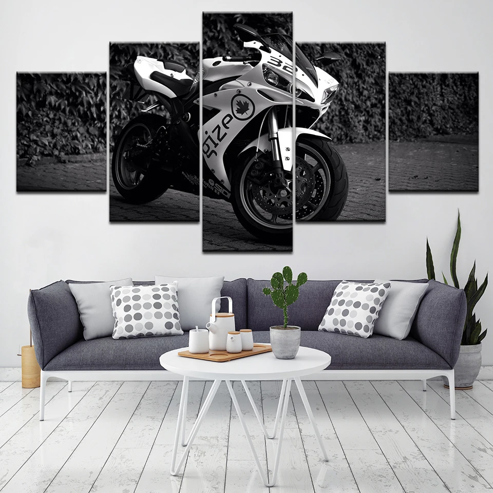 Modern Canvas Painting Wall Art Pictures 5 Pieces Outdoor Sports Motorcycle Home Decor Living Room Modular HD Print Poster Frame
Modern Canvas Painting Wall Art Pictures 5 Pieces Outdoor Sports Motorcycle Home Decor Living Room Modular HD Print Poster Frame