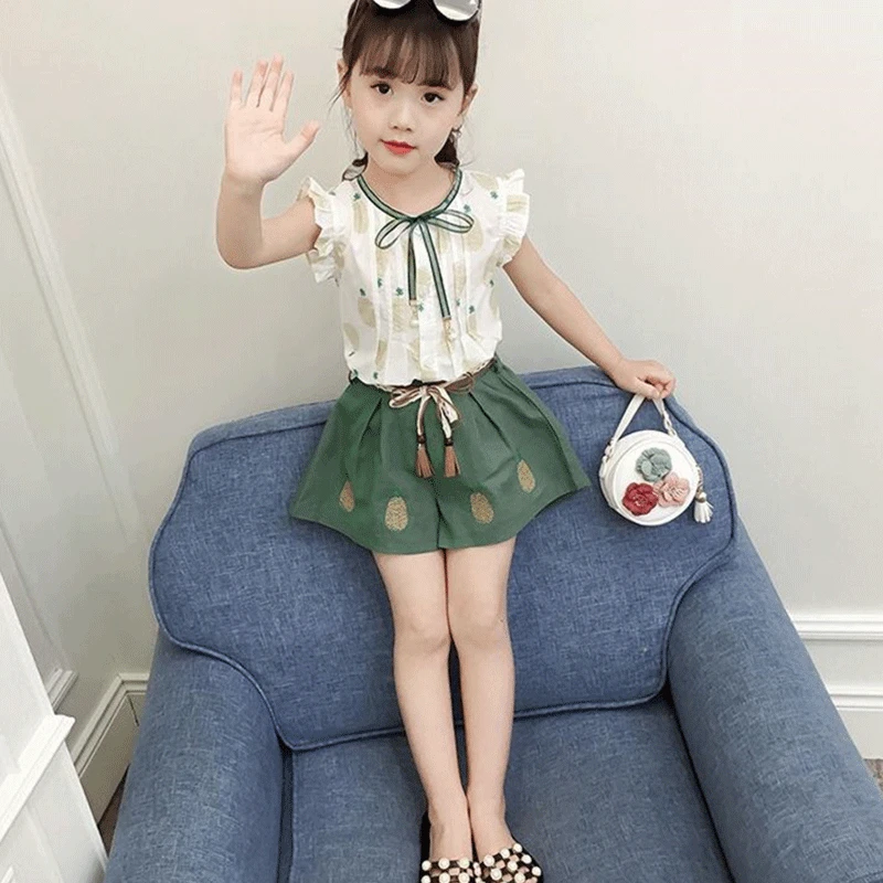 Girls suit Summer Suit New Korean Version of Children's Fashionable Atmosphere In The Big Boy Two Sets of Summer Girls Tidal
Girls suit Summer Suit New Korean Version of Children's Fashionable Atmosphere In The Big Boy Two Sets of Summer Girls Tidal