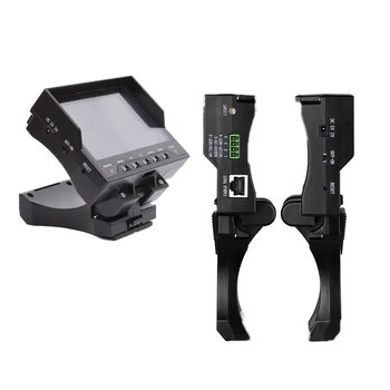 Foldable 4.3" TFT LCD MONITOR TESTER CCTV Security Surveillance CAMERA TEST Vedio Audio DC 12V Output RJ45 Cable
Foldable 4.3" TFT LCD MONITOR TESTER CCTV Security Surveillance CAMERA TEST Vedio Audio DC 12V Output RJ45 Cable