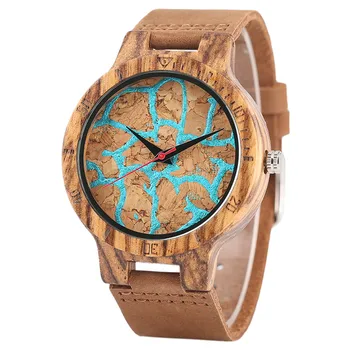 Creative Special Dial Wooden Watches Genuine Leather Nature Wood Quartz Wrist Watch Men Women Gift Reloj de madera Fashion Clock
Creative Special Dial Wooden Watches Genuine Leather Nature Wood Quartz Wrist Watch Men Women Gift Reloj de madera Fashion Clock