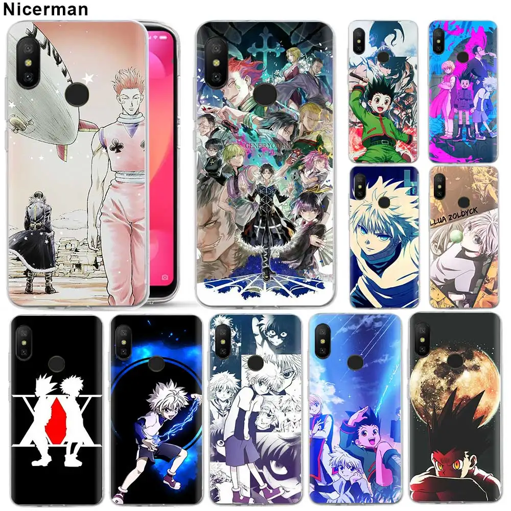 Soft Silicone Case for Xiaomi Mi A1 A2 Lite 6X 5X Redmi Note 6 7 Pocophone F1 Coque Hunter HXH anime TPU Clear Cover
Soft Silicone Case for Xiaomi Mi A1 A2 Lite 6X 5X Redmi Note 6 7 Pocophone F1 Coque Hunter HXH anime TPU Clear Cover