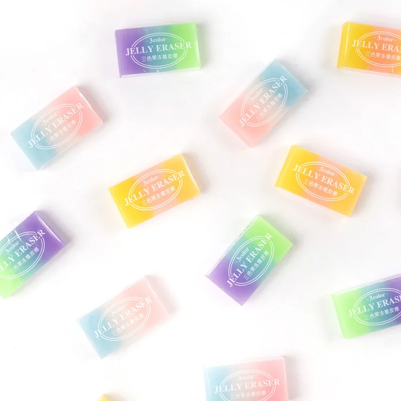 36pcs Kawaii Erasers Gradient Jelly Color Erasers for Pencils Cute Korean Stationary Student Office Items Fashion Girl Kids Gift
36pcs Kawaii Erasers Gradient Jelly Color Erasers for Pencils Cute Korean Stationary Student Office Items Fashion Girl Kids Gift