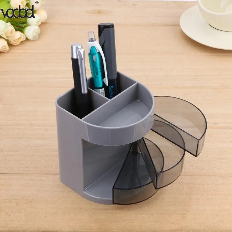 VODOOL Office Pen Holder Desktop Organizer Stand Box Round Pencil Storage Stationery Container School Supply Office Accessories
VODOOL Office Pen Holder Desktop Organizer Stand Box Round Pencil Storage Stationery Container School Supply Office Accessories