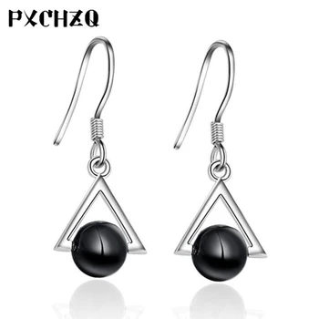 Fashion popular female models triangle earrings temperament elegant triangle turn beads silver color earrings jewelry
Fashion popular female models triangle earrings temperament elegant triangle turn beads silver color earrings jewelry