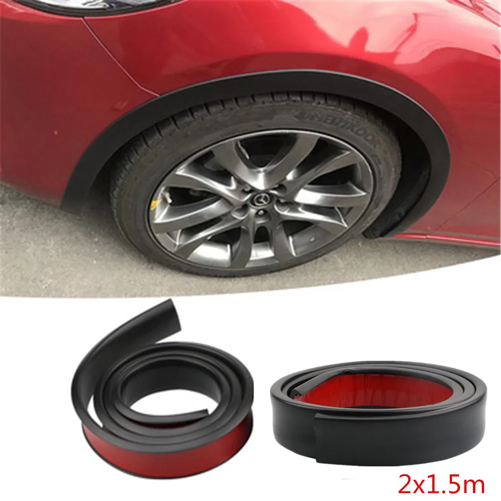 2pc 4.5/5.5x150cm Universal Rubber Car Wheel Arch Protection Moldings Anti-collision Mudguard Car Wheel Protection Wheel Sticker
2pc 4.5/5.5x150cm Universal Rubber Car Wheel Arch Protection Moldings Anti-collision Mudguard Car Wheel Protection Wheel Sticker