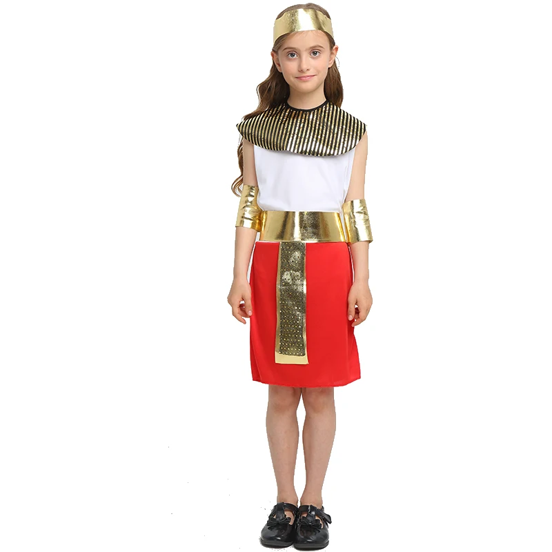 Halloween Costumes Boy Girl Ancient Egypt Egyptian Pharaoh Cleopatra Prince Princess Costume for Children Kids Cosplay Clothing
Halloween Costumes Boy Girl Ancient Egypt Egyptian Pharaoh Cleopatra Prince Princess Costume for Children Kids Cosplay Clothing
