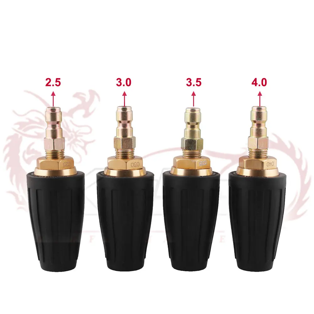 1/4" High Pressure Quick Connect Rotating 360 Degree Turbo Nozzle 3000PSI2.5-4 GPM For High Pressure Washer OT301
1/4" High Pressure Quick Connect Rotating 360 Degree Turbo Nozzle 3000PSI2.5-4 GPM For High Pressure Washer OT301