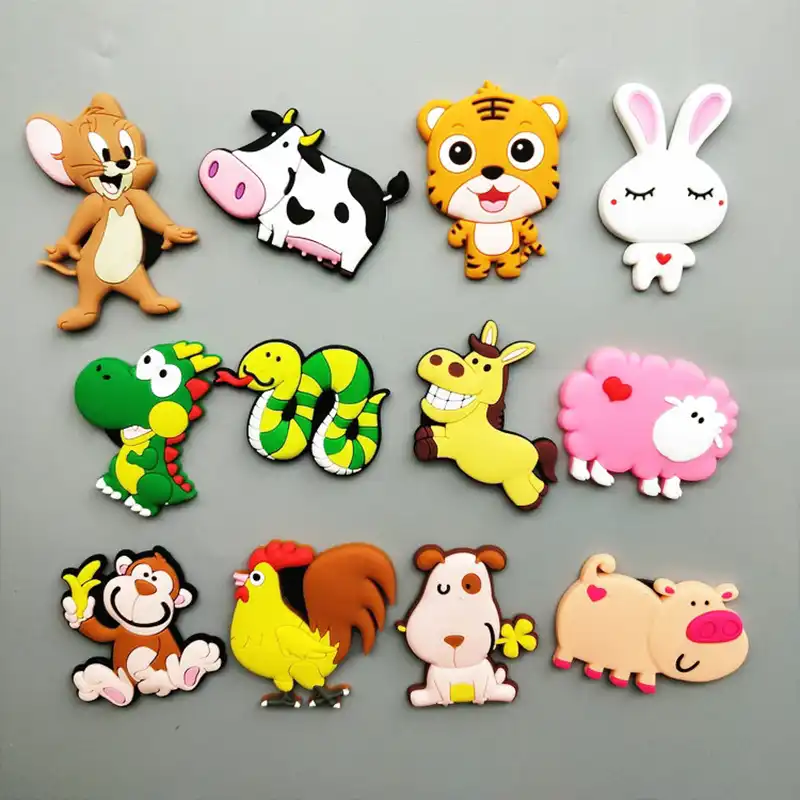 free shipping 1pc cute cartoon animal fridge magnets whiteboard
