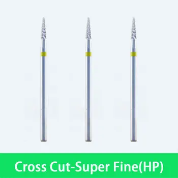 Cross Cut Super Fine Grit - Shank Size 2.35mm Dental Laboratory HandPiece HP Cutter Burs - 801275 
Cross Cut Super Fine Grit - Shank Size 2.35mm Dental Laboratory HandPiece HP Cutter Burs - 801275