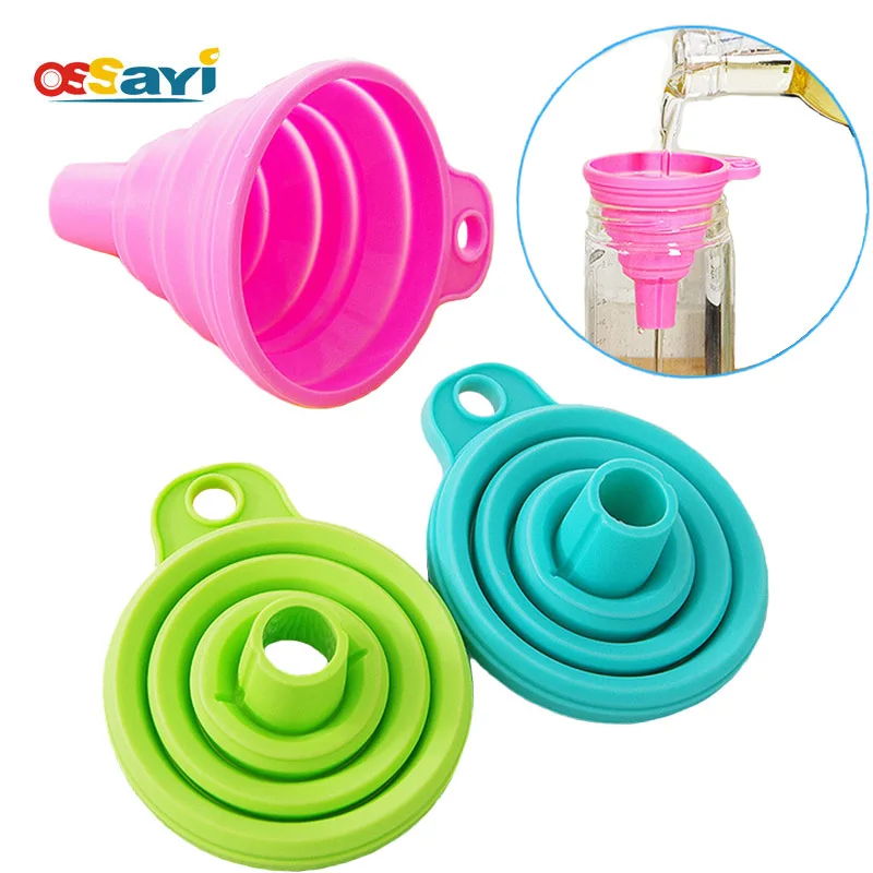 Foldable Funnel Silicone Hopper Health Mini Liquid-used Filling Gel Funnel Kitchen Cookware Tool Collapsible Style Funnel Hopper
Foldable Funnel Silicone Hopper Health Mini Liquid-used Filling Gel Funnel Kitchen Cookware Tool Collapsible Style Funnel Hopper