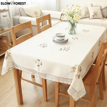 Slow Forest Tablecloth Embroidery Floral European Fresh TV Cabinet Cover Living Room Decoration Table Cloth Rectangular Cloth
Slow Forest Tablecloth Embroidery Floral European Fresh TV Cabinet Cover Living Room Decoration Table Cloth Rectangular Cloth
