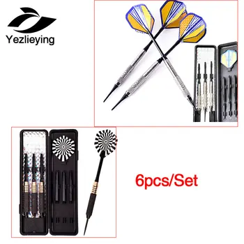 Dart Toys Dars 6 Pcs/Set Darts professional Soft Darts Needle Quality 16/22g Set Soft Steel Copper Aluminum Shaft Soft Tip Needl
Dart Toys Dars 6 Pcs/Set Darts professional Soft Darts Needle Quality 16/22g Set Soft Steel Copper Aluminum Shaft Soft Tip Needl