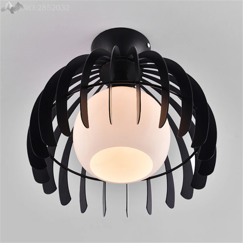 JW_Wrought Glass Shade Art Deco Vintage E27 Ceiling Lights LED Lamps for Dining Room Metal Cube Cage Lampshade Hanging Fixture
JW_Wrought Glass Shade Art Deco Vintage E27 Ceiling Lights LED Lamps for Dining Room Metal Cube Cage Lampshade Hanging Fixture