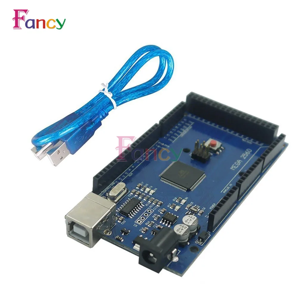 Original Version! MEGA2560 R3 Control Board ATMEGA2560-16AU ATMEGA16U2 5V 16MHz Module For Arduino With USB Cable
Original Version! MEGA2560 R3 Control Board ATMEGA2560-16AU ATMEGA16U2 5V 16MHz Module For Arduino With USB Cable