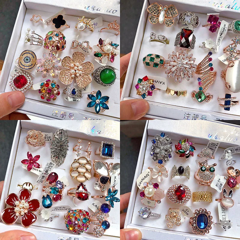 50 Pcs/lot fashion women new wholesale rings jewelry mix random style hot sale men ring jewelry wholesale 0708-39
50 Pcs/lot fashion women new wholesale rings jewelry mix random style hot sale men ring jewelry wholesale 0708-39