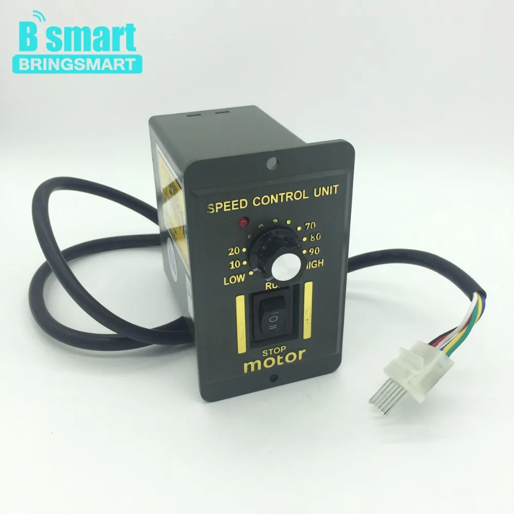 Bringsmart 220V AC to DC Gear Motor Adjust Speed Controller Reversing AC Motor Mini Speed Regulation for Electricmotor Change
Bringsmart 220V AC to DC Gear Motor Adjust Speed Controller Reversing AC Motor Mini Speed Regulation for Electricmotor Change