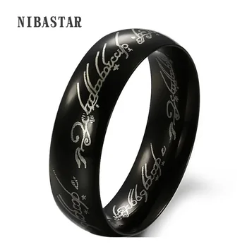 Hot-selling Hobbit Letters The l of Male Gift Titanium Stainless Steel Rings For Men Women Party Black Gold Size 7-12
Hot-selling Hobbit Letters The l of Male Gift Titanium Stainless Steel Rings For Men Women Party Black Gold Size 7-12