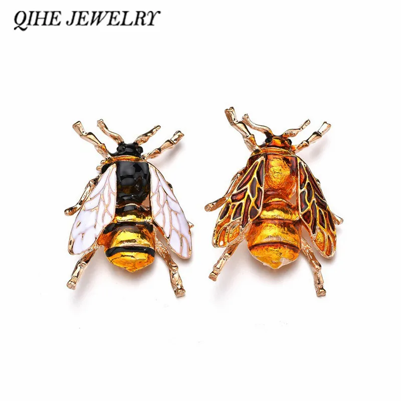 QIHE JEWELRY Bee Brooches Flying Insect Pins Bumblebee Badges Men Women's Vintage Animal Jewelry Banquet
QIHE JEWELRY Bee Brooches Flying Insect Pins Bumblebee Badges Men Women's Vintage Animal Jewelry Banquet