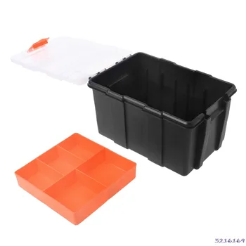 F-156D Hardware Box Transparent Multifunctional Storage Tools Case Plastic Organizer-38#
F-156D Hardware Box Transparent Multifunctional Storage Tools Case Plastic Organizer-38#