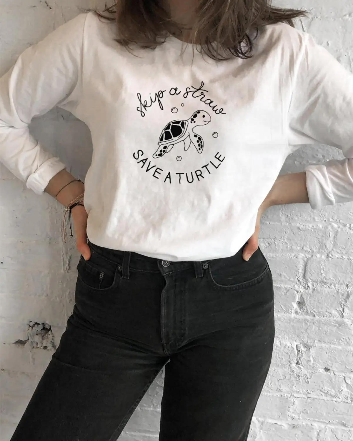 Skip A Straw Save A Turtle Sweatshirt Long Sleeve Clean ocean Slogan Hoodies Unisex Cotton Skip Vintage Clothes Pullover art Top
Skip A Straw Save A Turtle Sweatshirt Long Sleeve Clean ocean Slogan Hoodies Unisex Cotton Skip Vintage Clothes Pullover art Top
