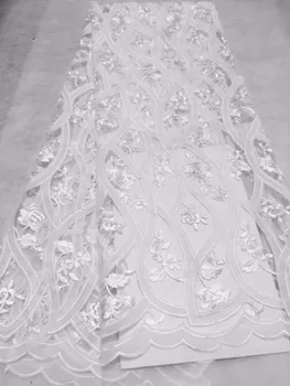 Free transport!African lace high quality 3D pure hand-cut embroidery, beautiful French lace, wedding dress fabric zyy032
Free transport!African lace high quality 3D pure hand-cut embroidery, beautiful French lace, wedding dress fabric zyy032