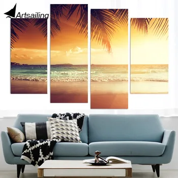 4 Pcs Canvas Art Canvas Painting Tropical Sunset Sea HD Printed Wall Art Home Decor Poster Wall Pictures for Living Room XA268D
4 Pcs Canvas Art Canvas Painting Tropical Sunset Sea HD Printed Wall Art Home Decor Poster Wall Pictures for Living Room XA268D