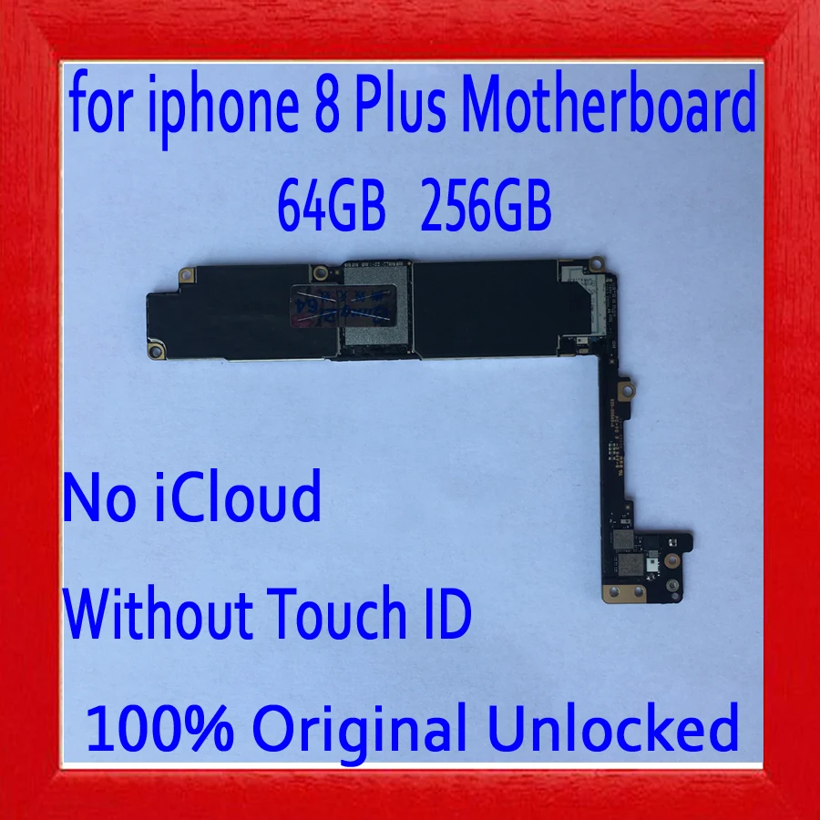 Free iCloud for iphone 8 Plus Motherboard without Touch ID,64GB 256GB for iphone 8Plus Mainboard.100% Original unlocked
Free iCloud for iphone 8 Plus Motherboard without Touch ID,64GB 256GB for iphone 8Plus Mainboard.100% Original unlocked