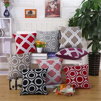 43x43cm Geometric Classical Pillowcase Polyester Sofa Cushion Cover Home Decoration Living Room Pillow Cover Decorative Cushion
43x43cm Geometric Classical Pillowcase Polyester Sofa Cushion Cover Home Decoration Living Room Pillow Cover Decorative Cushion