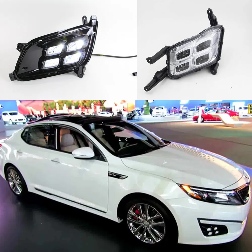 2PCS Car LED Daytime Running Light For Kia Optima K5 2013 2014 2015 Car Accessories Waterproof ABS 12V DRL Fog Lamp Decoration
2PCS Car LED Daytime Running Light For Kia Optima K5 2013 2014 2015 Car Accessories Waterproof ABS 12V DRL Fog Lamp Decoration