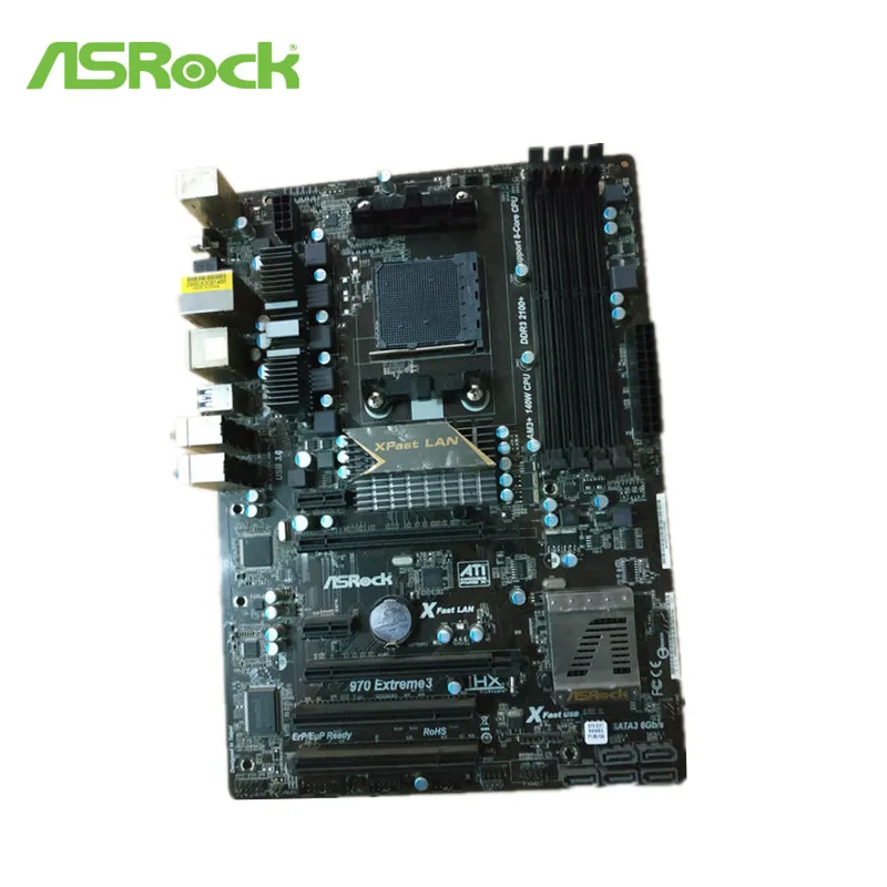 Used ASRock 970 Extreme3 Original Used Desktop for AMD 970 Motherboard Socket AM3 AM3+ DDR3 SATA3 USB3.0
Used ASRock 970 Extreme3 Original Used Desktop for AMD 970 Motherboard Socket AM3 AM3+ DDR3 SATA3 USB3.0