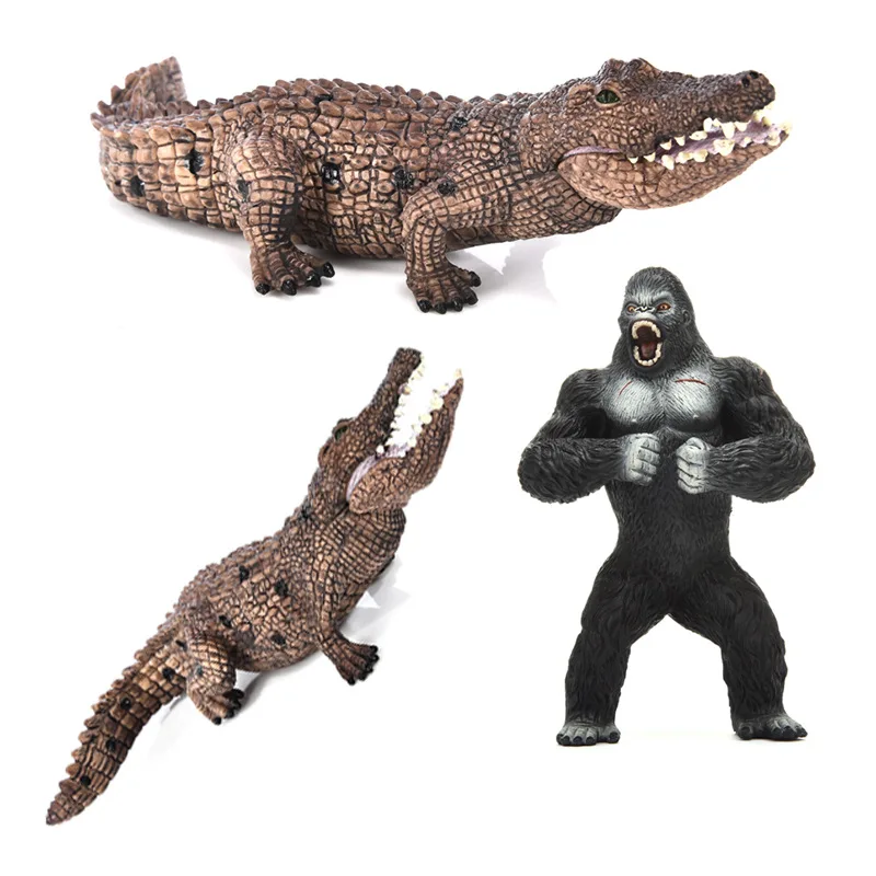 Solid crocodile King Kong model prehistoric giant Orangutan Nile crocodile toy gift for boy child
Solid crocodile King Kong model prehistoric giant Orangutan Nile crocodile toy gift for boy child