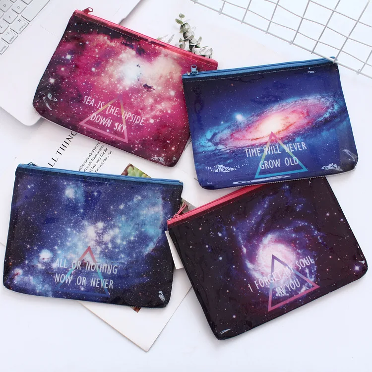 Starry Sky PVC A5 File Bag Document Bag File Folder Stationery Filing Production School Office Supply
Starry Sky PVC A5 File Bag Document Bag File Folder Stationery Filing Production School Office Supply