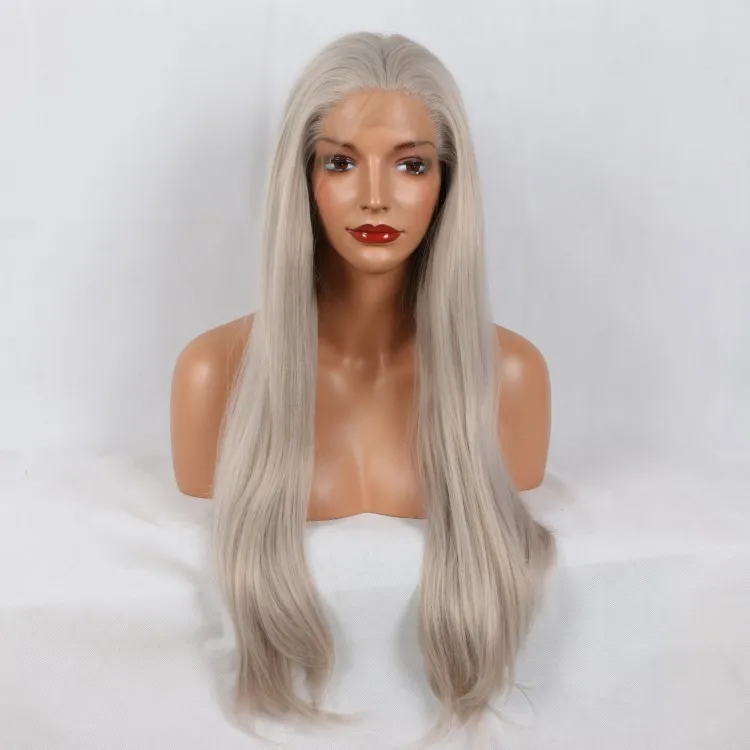 Fantasy Beauty Sliver Color Gray Long Straight Lace Front Wig Heat Resistant Synthetic Cosplay Wig Full Wig for Women Party Wigs
Fantasy Beauty Sliver Color Gray Long Straight Lace Front Wig Heat Resistant Synthetic Cosplay Wig Full Wig for Women Party Wigs
