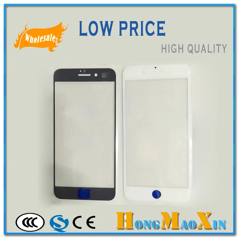 5pcs Front Outer Screen Glass Lens for iPhone 7 7g plus 4.7'' 5.5 Replacement White and black and Plating Circle
5pcs Front Outer Screen Glass Lens for iPhone 7 7g plus 4.7'' 5.5 Replacement White and black and Plating Circle