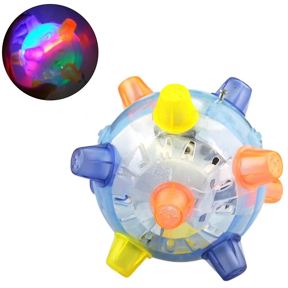 LED Disco Jumping Dancing Ball Colorful Cat Electric Ball Flashing Light Up Music Bounce Bouncing Ball Toy for Cat Dog Toys
LED Disco Jumping Dancing Ball Colorful Cat Electric Ball Flashing Light Up Music Bounce Bouncing Ball Toy for Cat Dog Toys
