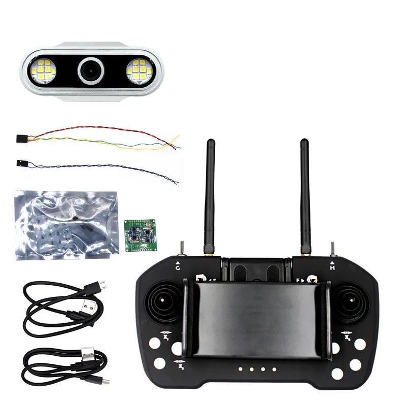 Original FUAV T12 2.4G 12-CH remote controller 4in1 integrated receiver VTX DATALINK camera for DIY Agricultural spraying drone
Original FUAV T12 2.4G 12-CH remote controller 4in1 integrated receiver VTX DATALINK camera for DIY Agricultural spraying drone