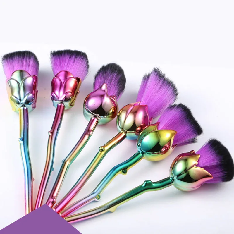 6 pcs/set Rose Makeup Brushes Set Cosmetic Blusher Concealer Powder Highlighter Sculpting Brush For Girl and Lady Festival Gift
6 pcs/set Rose Makeup Brushes Set Cosmetic Blusher Concealer Powder Highlighter Sculpting Brush For Girl and Lady Festival Gift