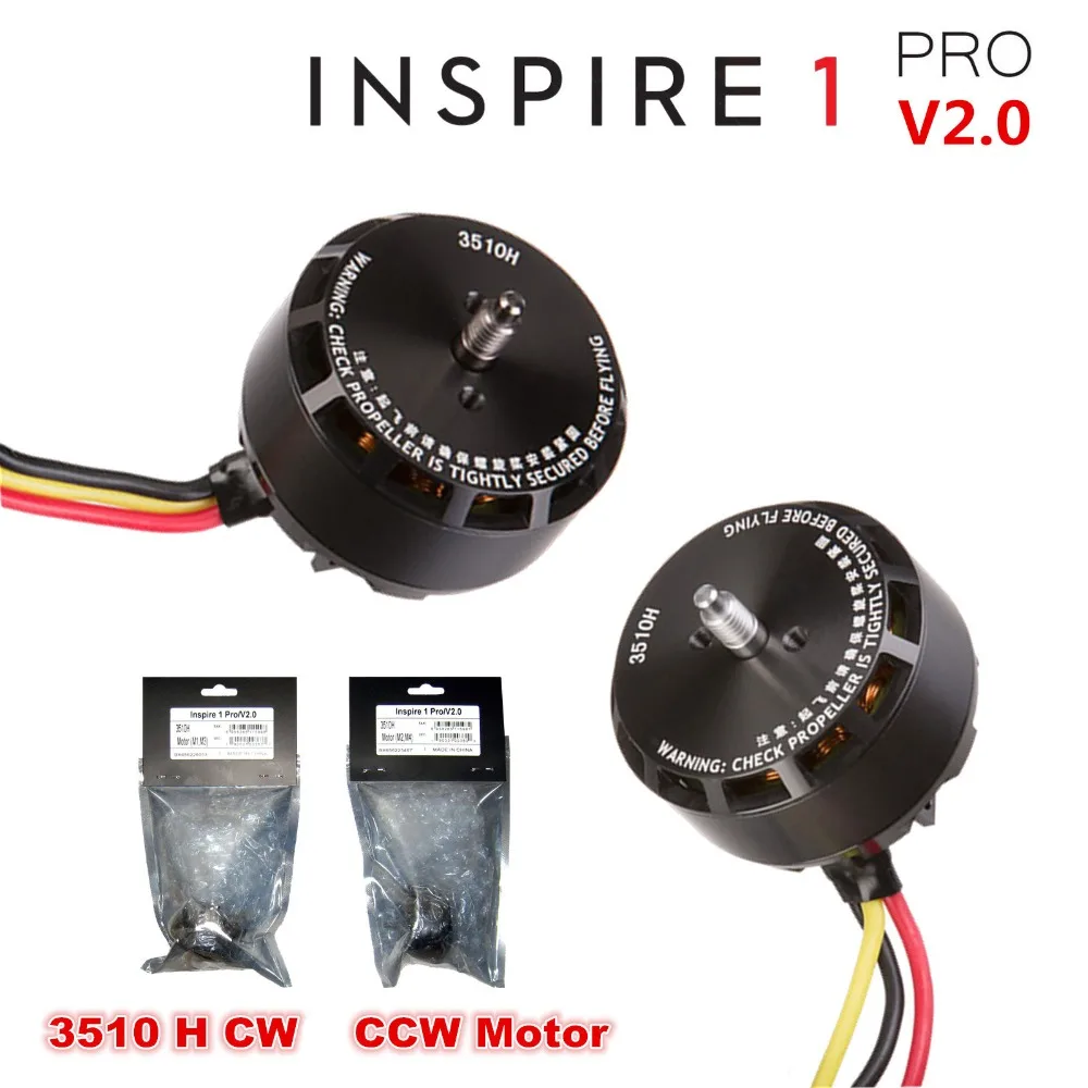 Original Brushless CW CCW 3510H Motor For DJI Inspire 1 Pro V2.0 CW : M2 M4 / CCW : M1 M3 Repair Parts Drone Replacement
Original Brushless CW CCW 3510H Motor For DJI Inspire 1 Pro V2.0 CW : M2 M4 / CCW : M1 M3 Repair Parts Drone Replacement