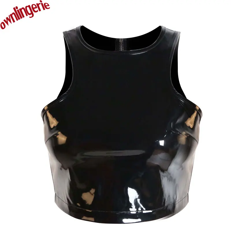 Free Shipping Cheap Women Short Crop Top Fetish Style Clubwear Croptops Zip Back PVC leather Tank Tops,Wetlook Pu Tube Top
Free Shipping Cheap Women Short Crop Top Fetish Style Clubwear Croptops Zip Back PVC leather Tank Tops,Wetlook Pu Tube Top