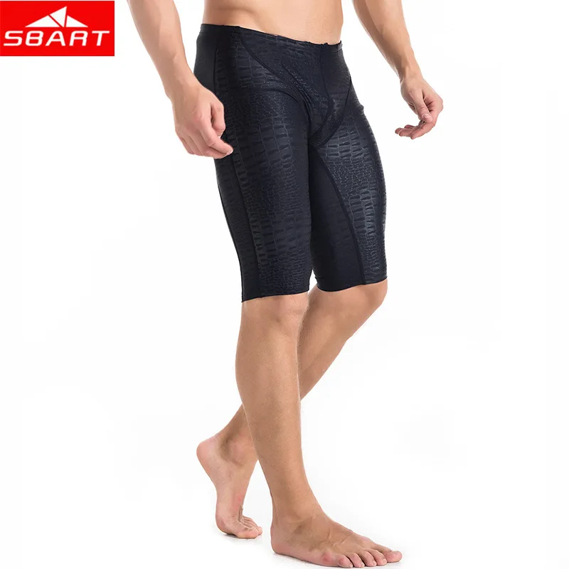 

SBART Men's Wetsuits Trunks Sharkskin Lycra Breathable Swim Dive Swimwear Rash Guards Swimming Surfing Diving Bathing Suits